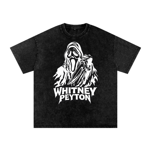 90's Horror Distressed T-shirt