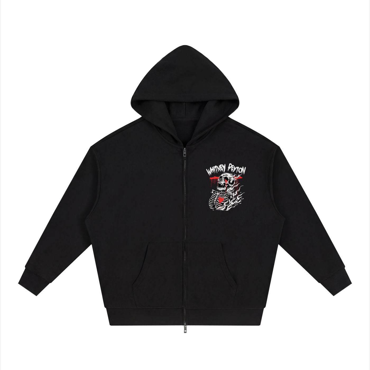 Bleeding Heart WP Zip-Up Hoodie